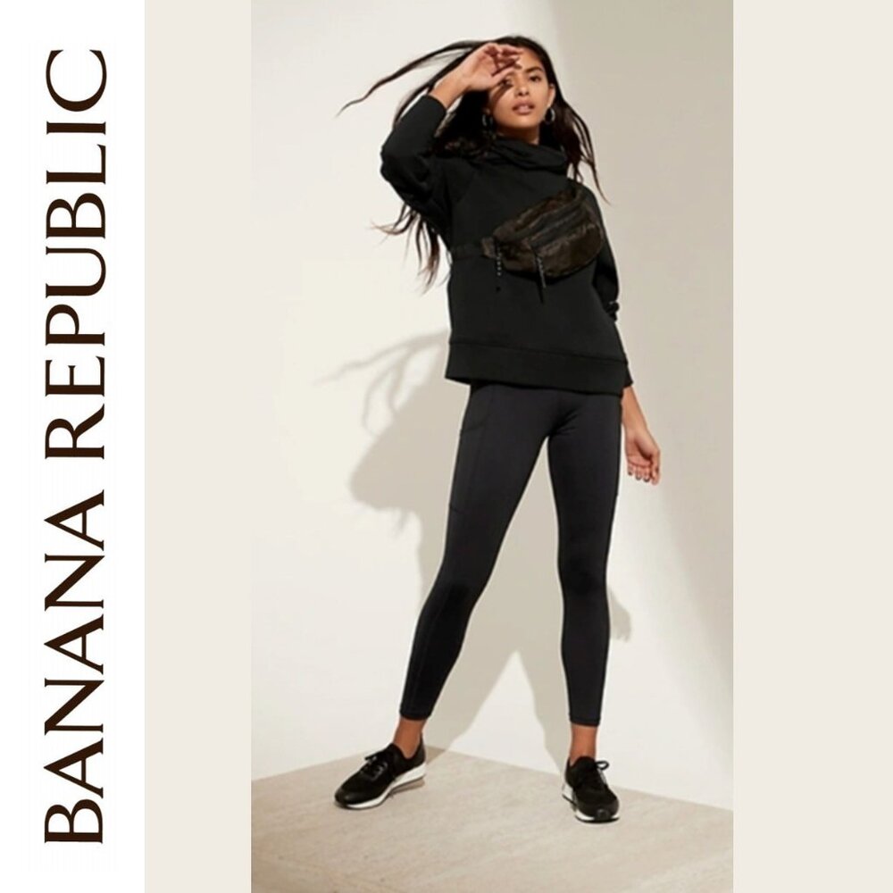 NWT BR STANDARD BANANA REPUBLIC LEGGINGS BLACK XS